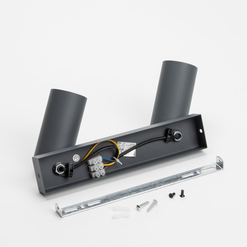 Brilagi - Faretto dimmerabile LED RGBW SELE 2xGU10/4,8W/230V 3000K antracite + telecomando