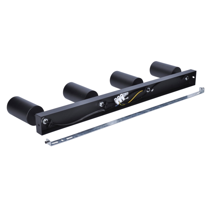 Brilagi - Faretto LED RGBW dimmerabile SELE 4xGU10/4,8W/230V 3000K nero/oro + telecomando