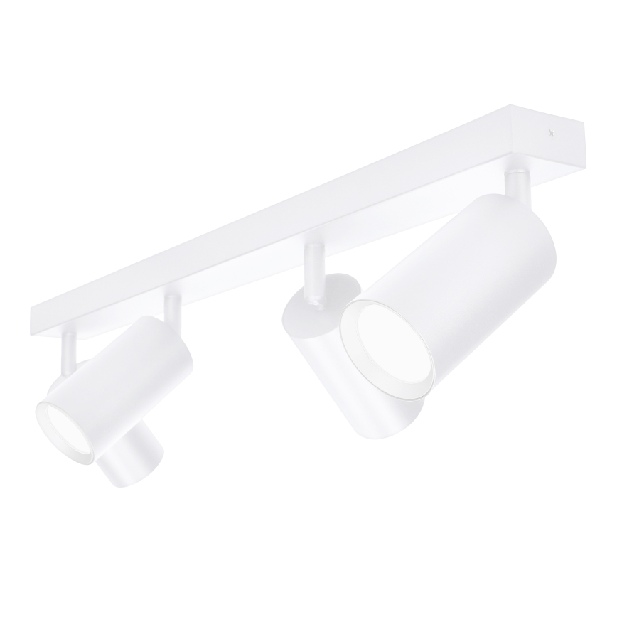 Brilagi - Faretto LED RGBW dimmerabile SELE 4xGU10/6W/230V 3000K bianco + telecomando