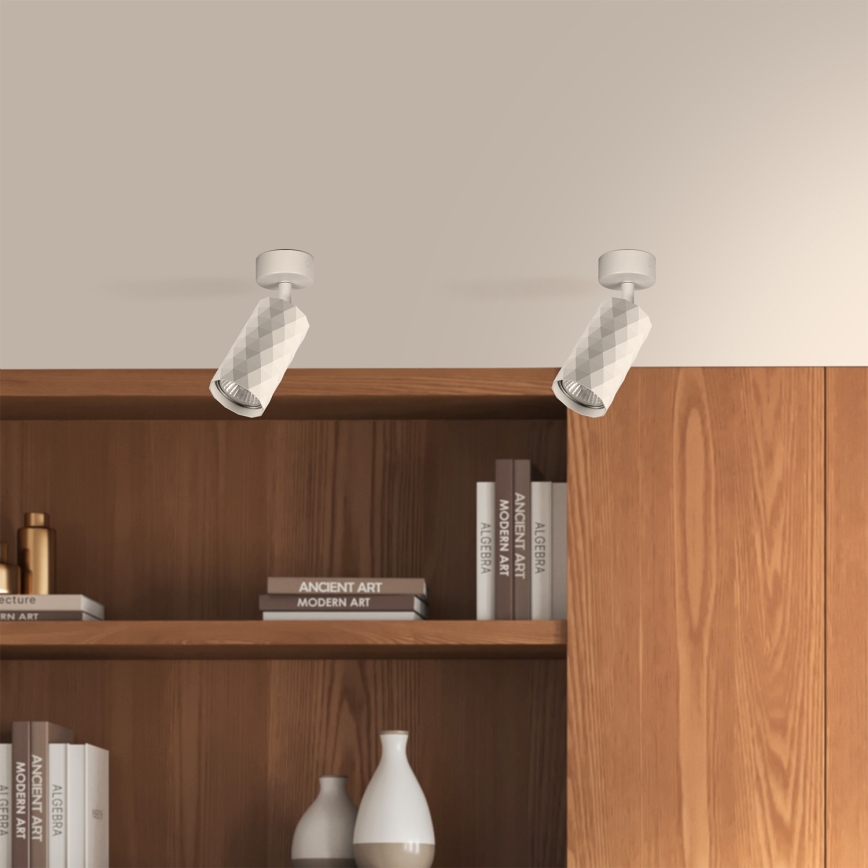 Brilagi - Faretto LED RGBW dimmerabile SELE DIAMANT 1xGU10/4,8W/230V 3000K bianco + telecomando