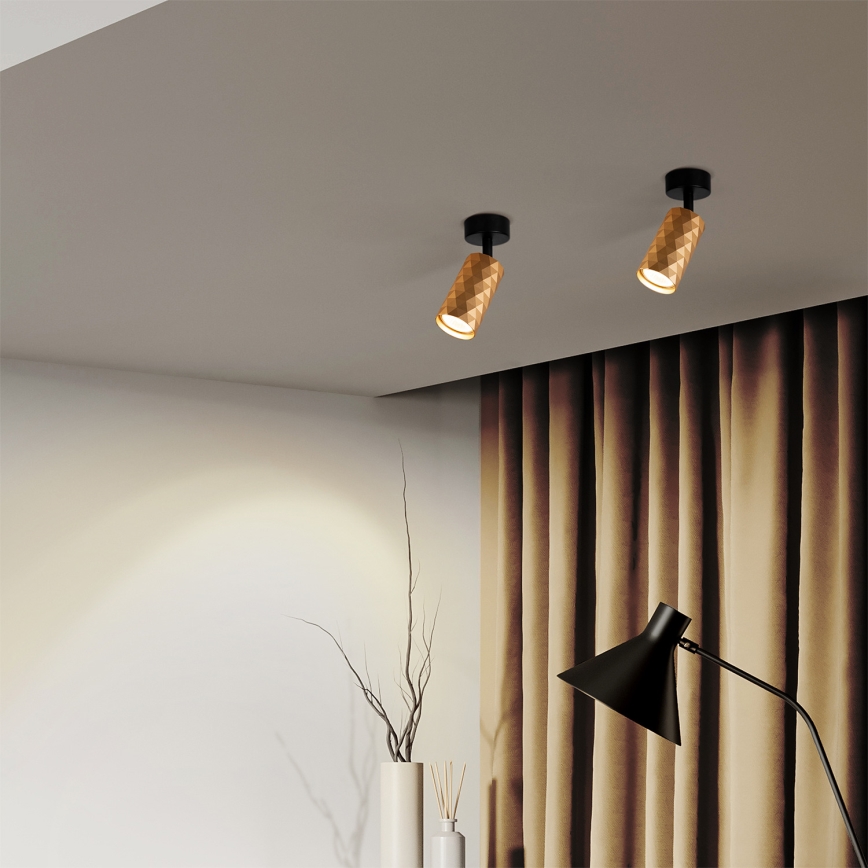 Brilagi - Faretto LED RGBW dimmerabile SELE DIAMANT 1xGU10/4,8W/230V dorato + telecomando