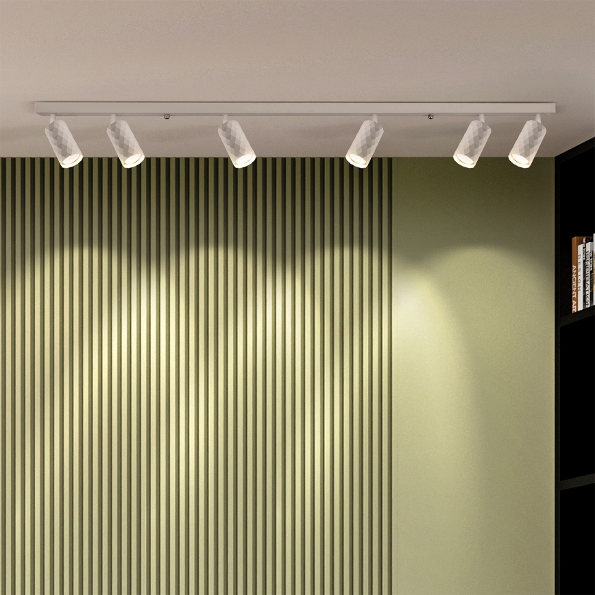 Brilagi - Faretto LED RGBW dimmerabile SELE DIAMANT 6xGU10/6,5W/230V 2700-6500K Wi-Fi bianco