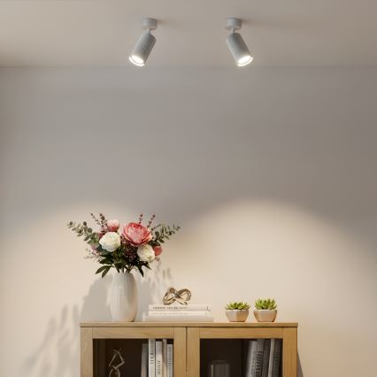 Brilagi - Faretto LED RGBW dimmerabile SELE MODERN 1xGU10/4,8W/230V 3000K bianco + telecomando