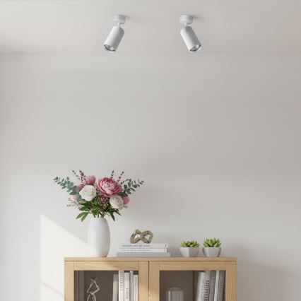 Brilagi - Faretto LED RGBW dimmerabile SELE MODERN 1xGU10/4,8W/230V 3000K bianco + telecomando