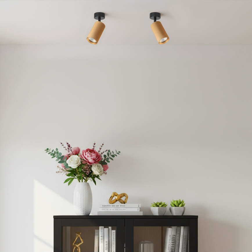Brilagi - Faretto LED RGBW dimmerabile SELE MODERN 1xGU10/4,8W/230V 3000K dorato + telecomando