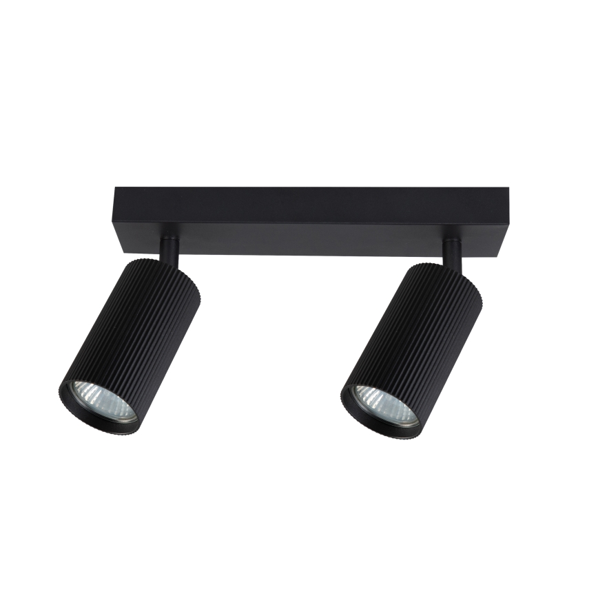 Brilagi - Faretto dimmerabile LED RGBW SELE MODERN 2xGU10/4,8W/230V 3000K nero + telecomando