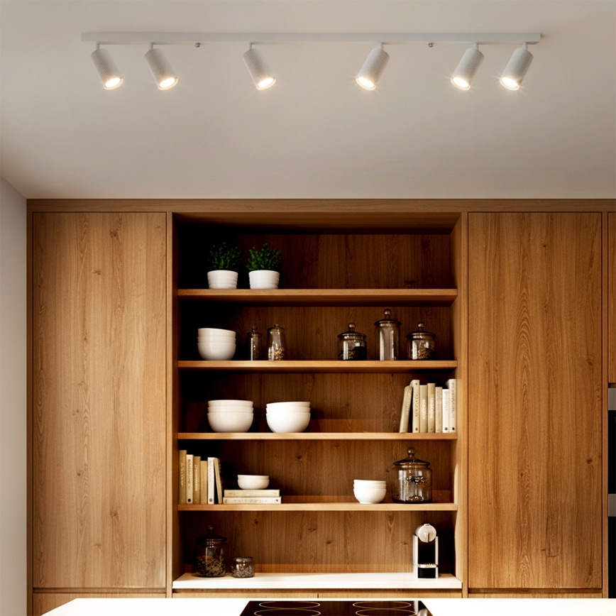 Brilagi - Faretto LED RGBW dimmerabile SELE MODERN 6xGU10/6,5W/230V 2700-6500K Wi-Fi bianco