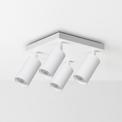 Brilagi - Faretto LED RGBW dimmerabile SELE SQUARE 4xGU10/6,5W/230V 2700-6500K bianco