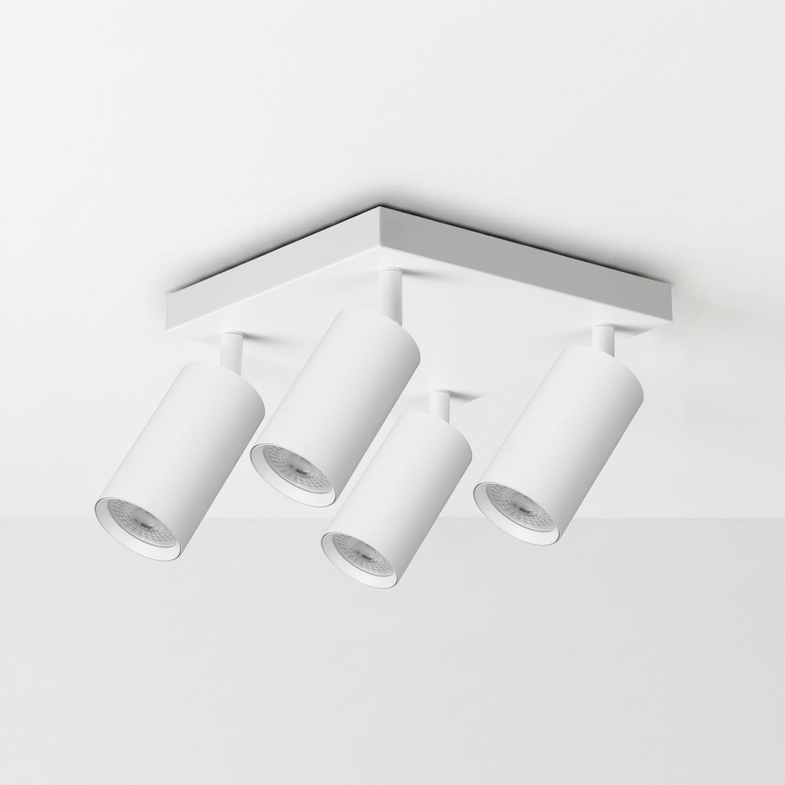 Brilagi - Faretto LED RGBW dimmerabile SELE SQUARE 4xGU10/6,5W/230V 2700-6500K bianco