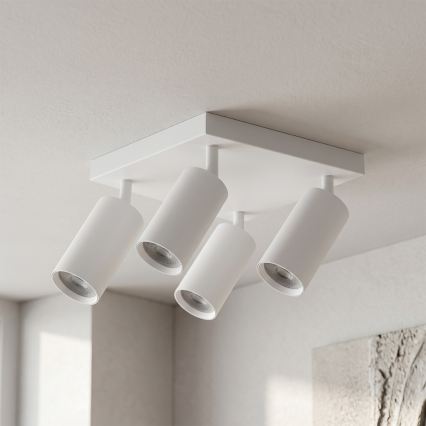 Brilagi - Faretto LED RGBW dimmerabile SELE SQUARE 4xGU10/6,5W/230V 2700-6500K bianco