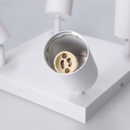 Brilagi - Faretto LED RGBW dimmerabile SELE SQUARE 4xGU10/6,5W/230V 2700-6500K bianco
