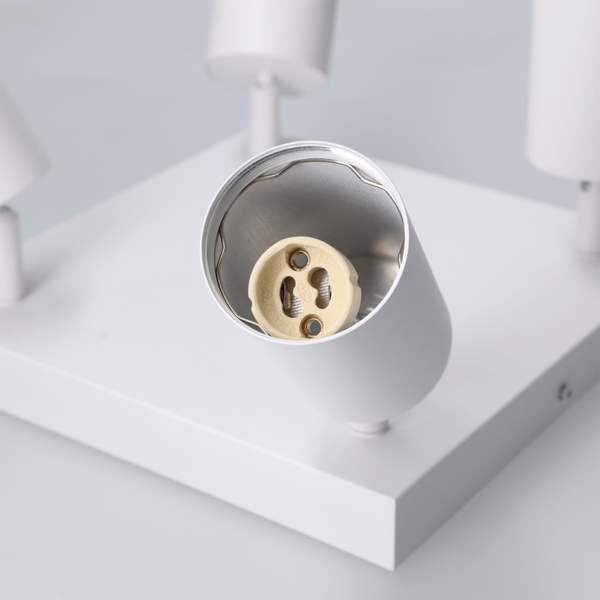 Brilagi - Faretto LED RGBW dimmerabile SELE SQUARE 4xGU10/6,5W/230V 2700-6500K bianco