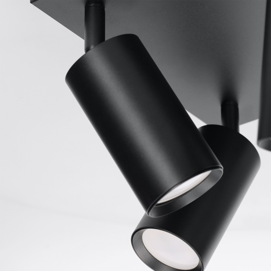 Brilagi - Faretto LED RGBW dimmerabile SELE SQUARE 4xGU10/6,5W/230V 2700-6500K nero