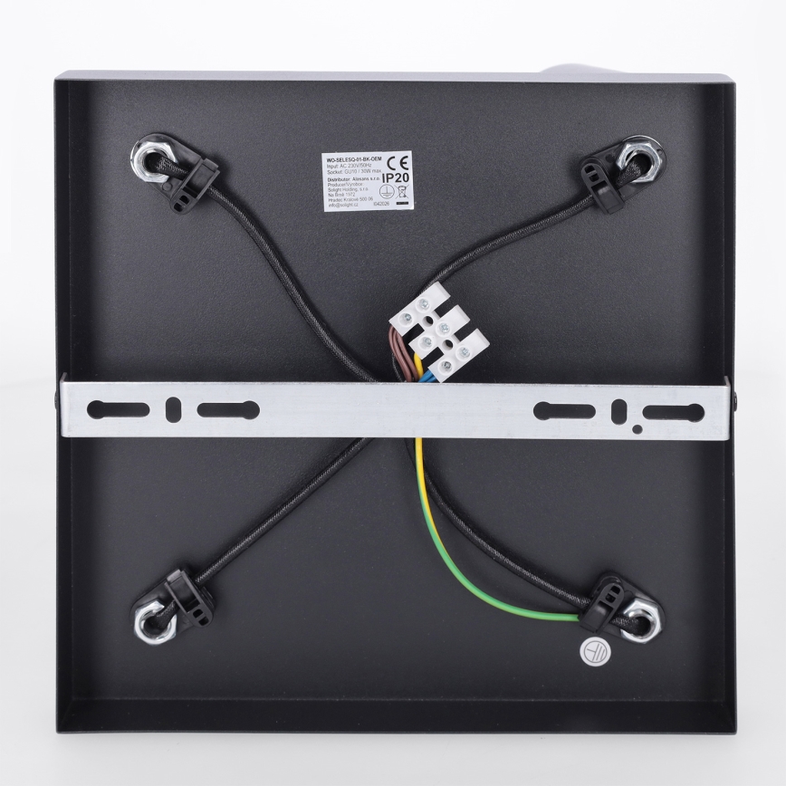 Brilagi - Faretto LED RGBW dimmerabile SELE SQUARE 4xGU10/6,5W/230V 2700-6500K nero