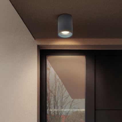 Brilagi - Faretto LED RGBW dimmerabile TRINE 1xGU10/4,8W/230V 3000K antracite + telecomando