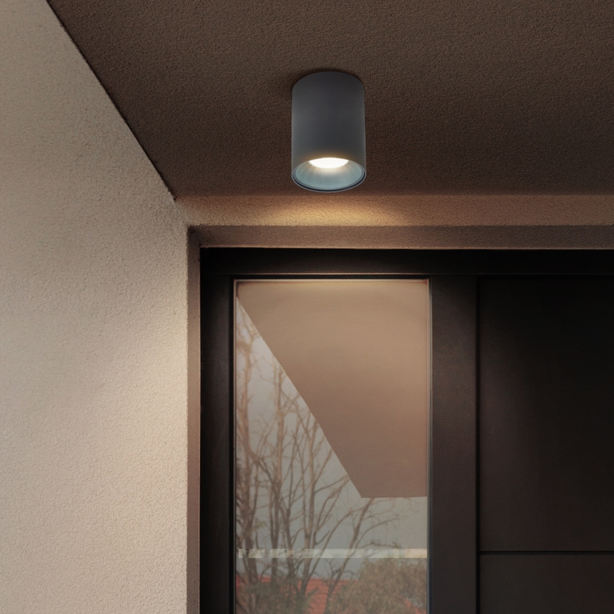Brilagi - Faretto LED RGBW dimmerabile TRINE 1xGU10/4,8W/230V 3000K antracite + telecomando