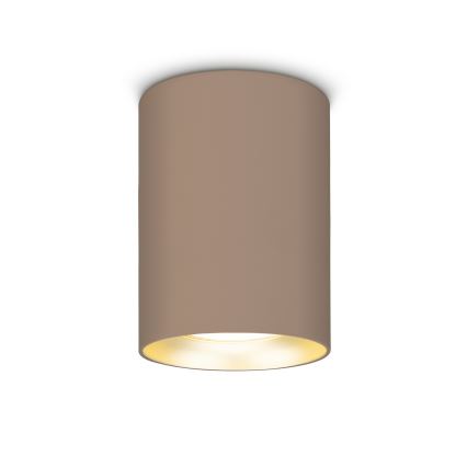 Brilagi - Faretto LED RGBW dimmerabile TRINE 1xGU10/4,8W/230V 3000K beige/oro + telecomando