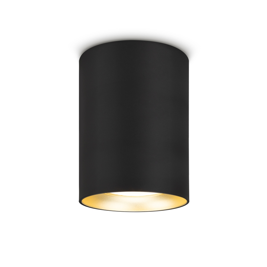 Brilagi - Faretto LED RGBW dimmerabile TRINE 1xGU10/4,8W/230V 3000K nero/oro + telecomando