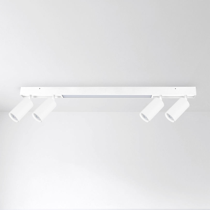 Brilagi - Faretto LED SELE 4xGU10/30W/230V + LED/20W bianco