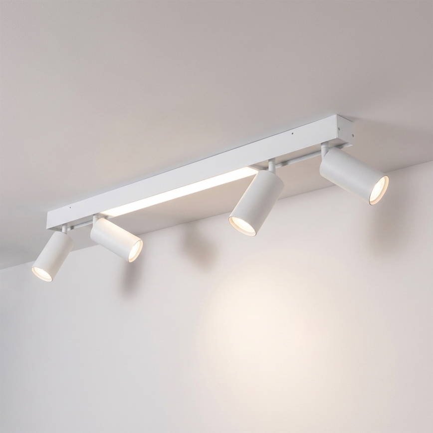 Brilagi - Faretto LED SELE 4xGU10/30W/230V + LED/20W bianco
