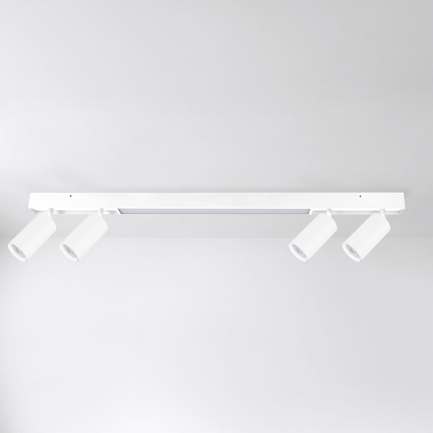 Brilagi - Faretto LED SELE 4xGU10/30W/230V + LED/25W bianco