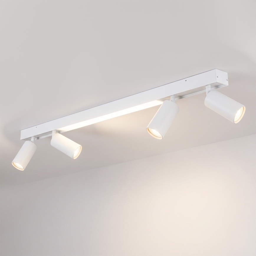 Brilagi - Faretto LED SELE 4xGU10/30W/230V + LED/25W bianco