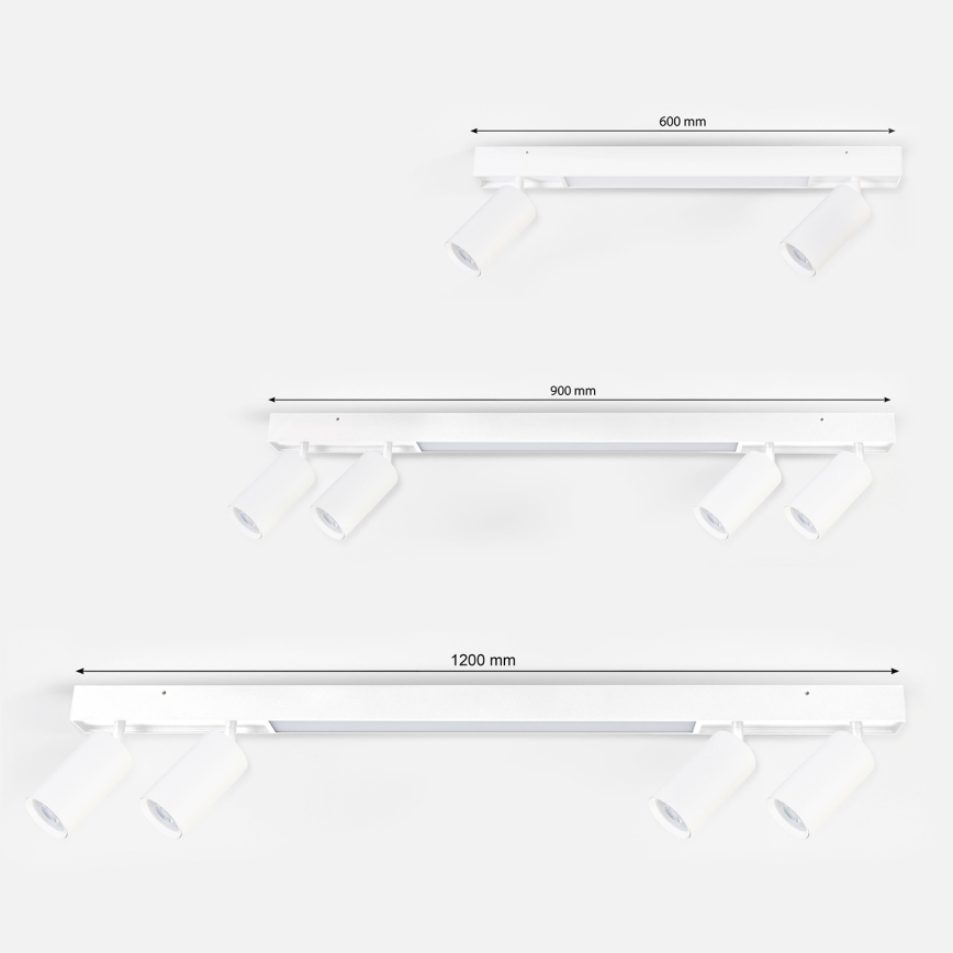 Brilagi - Faretto LED SELE 4xGU10/30W/230V + LED/25W bianco