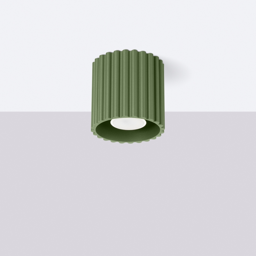 Brilagi - Faretto LED SFERA 1x GU10/10W/230V Ø 10 cm verde