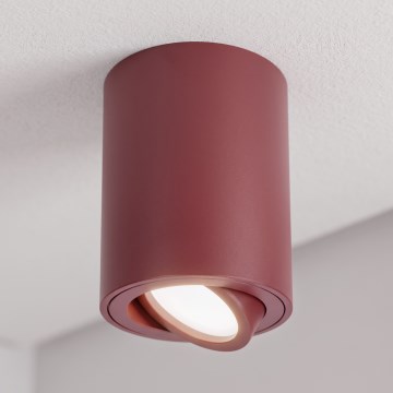 BRILAGI - Faretto MIA 1xGU10/30W/230V 100x80 mm bordeaux