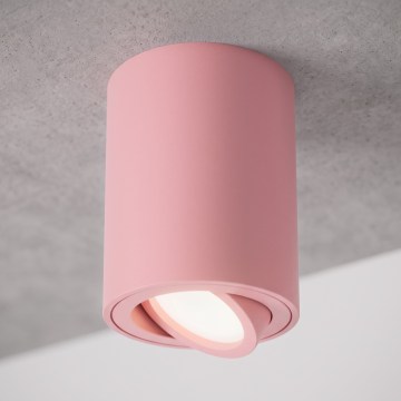 BRILAGI - Faretto MIA 1xGU10/30W/230V 100x80 mm rosa