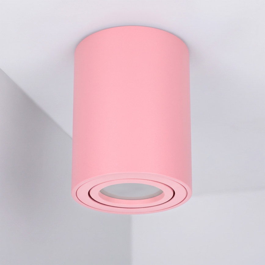 BRILAGI - Faretto MIA 1xGU10/30W/230V 100x80 mm rosa