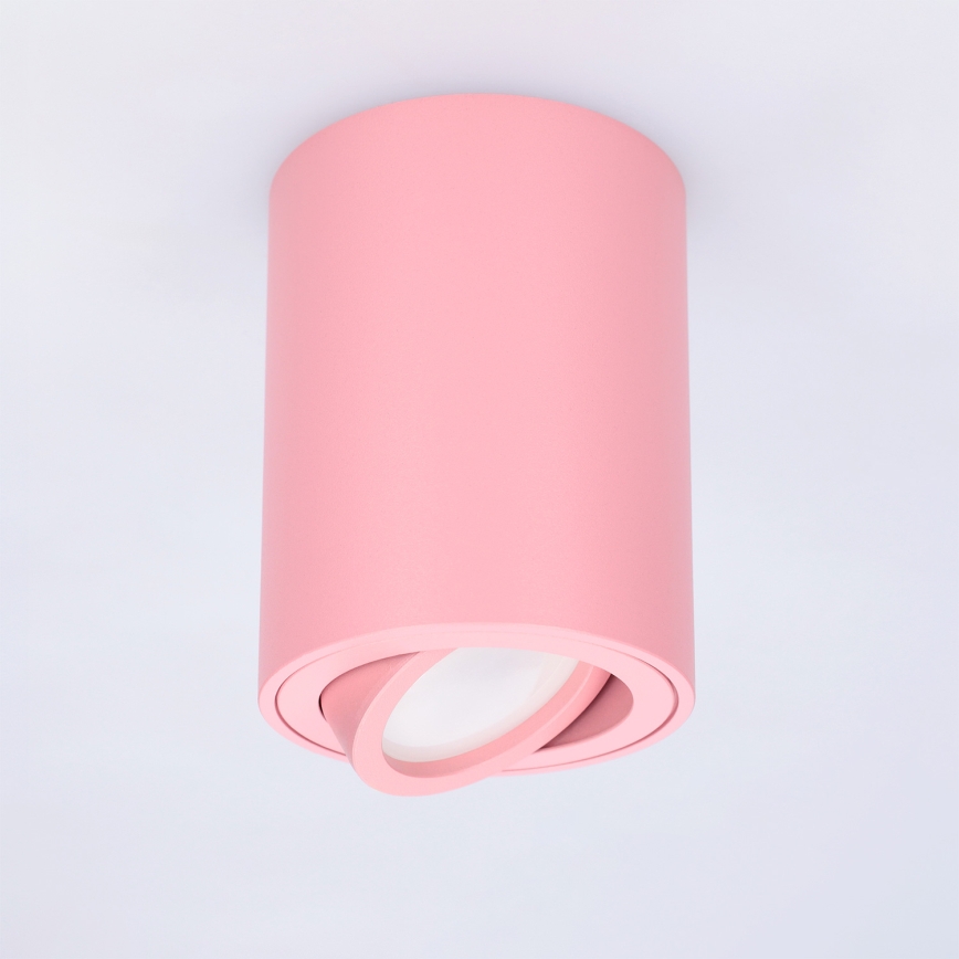 BRILAGI - Faretto MIA 1xGU10/30W/230V 100x80 mm rosa