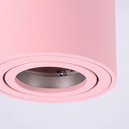 BRILAGI - Faretto MIA 1xGU10/30W/230V 100x80 mm rosa