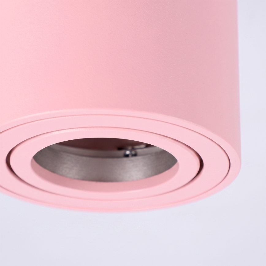 BRILAGI - Faretto MIA 1xGU10/30W/230V 100x80 mm rosa
