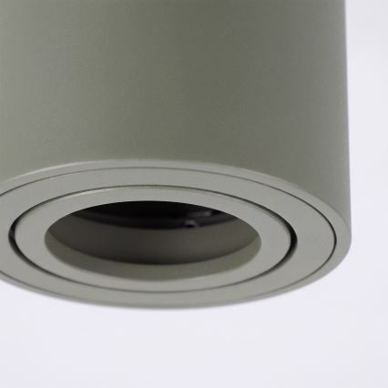 BRILAGI - Faretto MIA 1xGU10/30W/230V 100x80 mm verde scuro