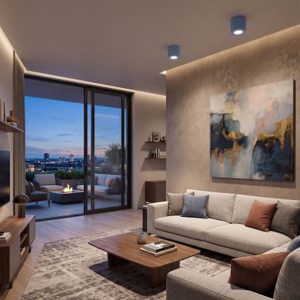 BRILAGI - Faretto MIA 1xGU10/30W/230V 84x80 mm blu