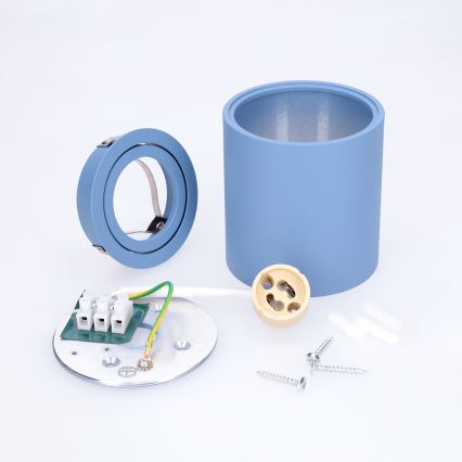 BRILAGI - Faretto MIA 1xGU10/30W/230V 84x80 mm blu