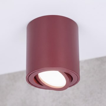 BRILAGI - Faretto MIA 1xGU10/30W/230V 84x80 mm bordeaux