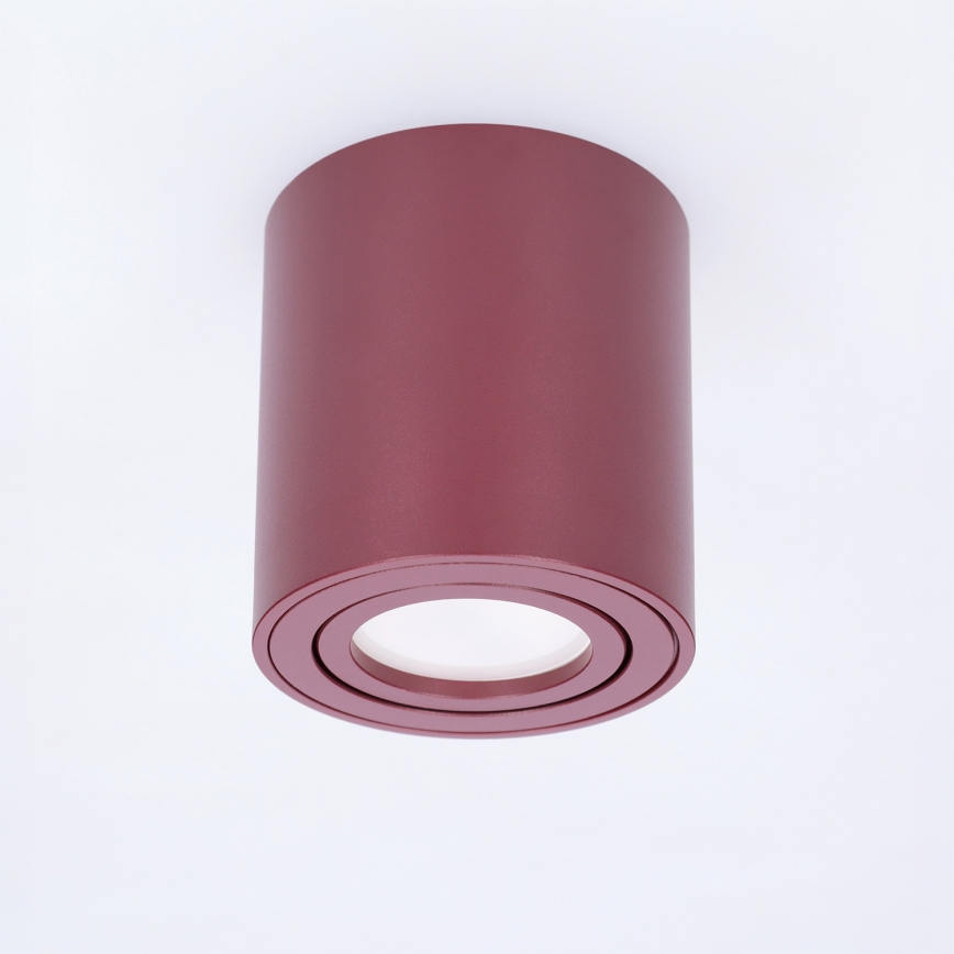 BRILAGI - Faretto MIA 1xGU10/30W/230V 84x80 mm bordeaux