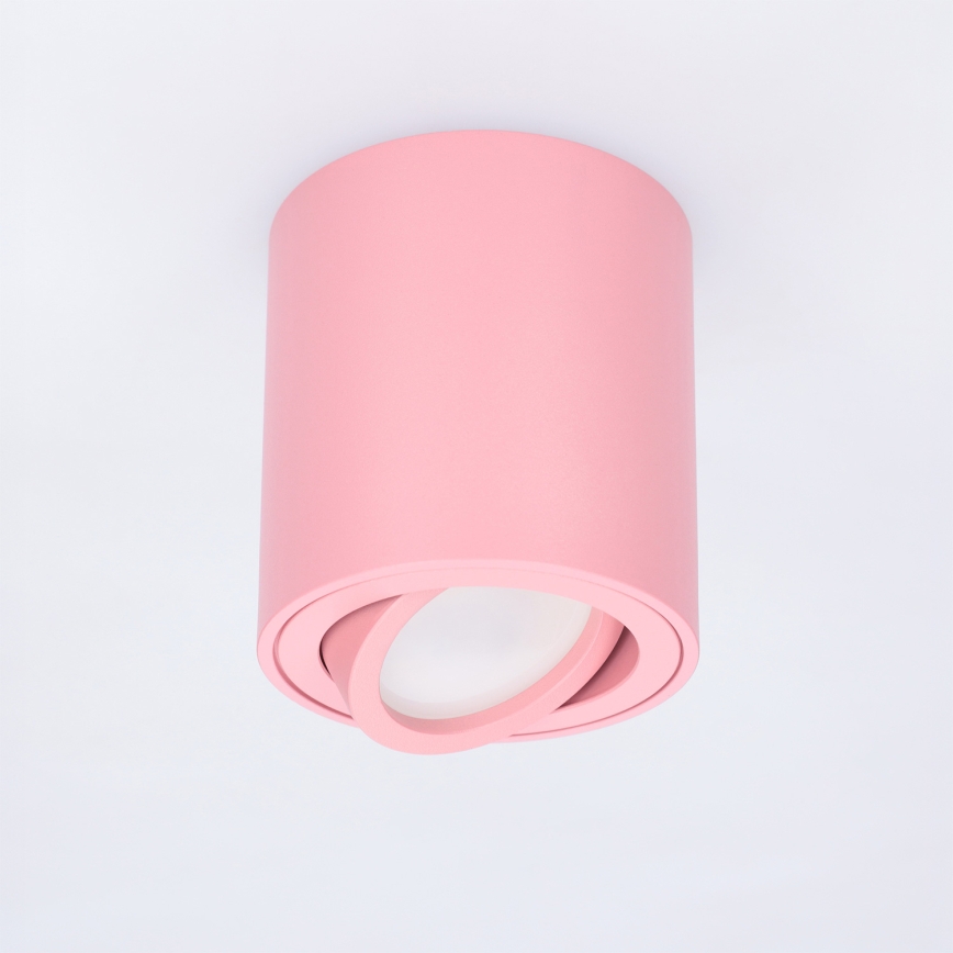 BRILAGI - Faretto MIA 1xGU10/30W/230V 84x80 mm rosa