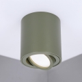 BRILAGI - Faretto MIA 1xGU10/30W/230V 84x80 mm verde scuro