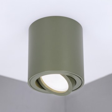 BRILAGI - Faretto MIA 1xGU10/30W/230V 84x80 mm verde scuro