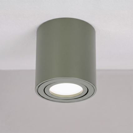 BRILAGI - Faretto MIA 1xGU10/30W/230V 84x80 mm verde scuro
