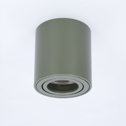 BRILAGI - Faretto MIA 1xGU10/30W/230V 84x80 mm verde scuro