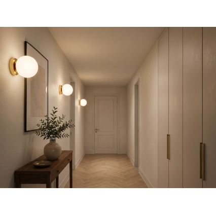 BRILAGI - Faretto MILO 1xE27/60W/230V Ø 15 cm dorato