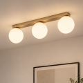 Brilagi - Faretto MILO 3xE27/60W/230V beige/oro