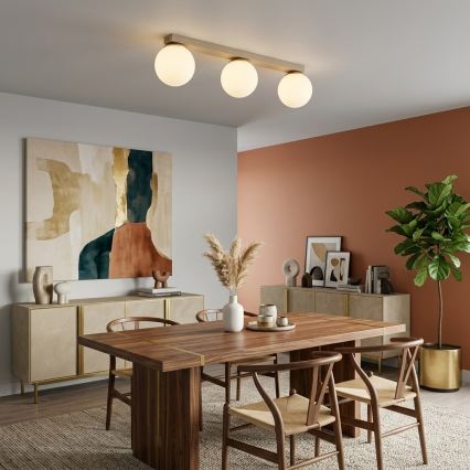 Brilagi - Faretto MILO 3xE27/60W/230V beige/oro