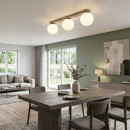 Brilagi - Faretto MILO 3xE27/60W/230V beige/oro