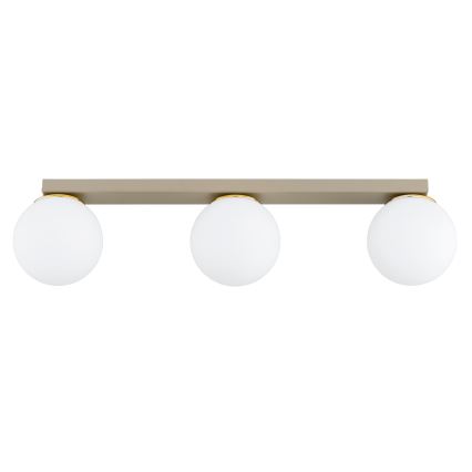 Brilagi - Faretto MILO 3xE27/60W/230V beige/oro