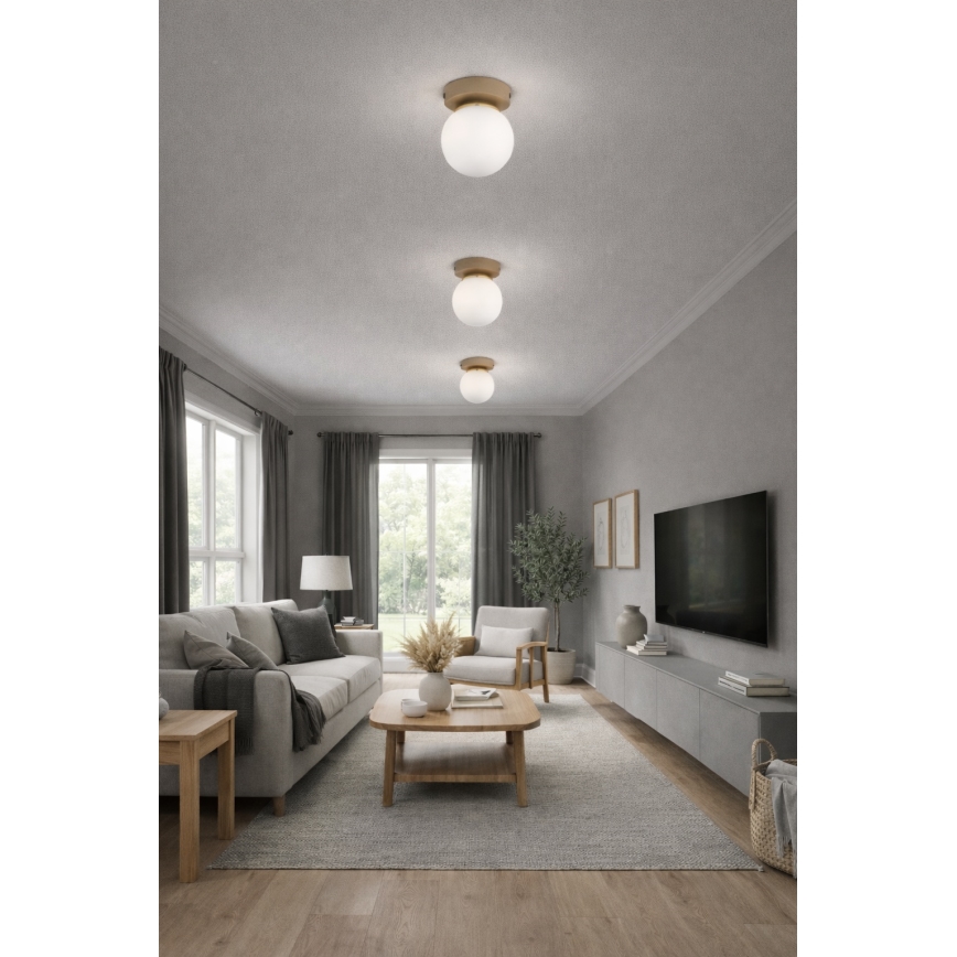 Brilagi - Faretto MILO ECRU 1xE27/60W/230V beige/oro